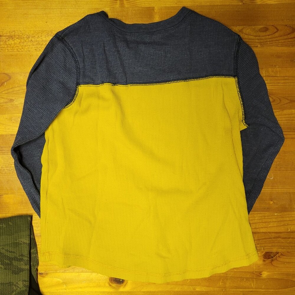 Two Shirts | Old Navy Yellow and Camouflages Tops Tee Shirts 6-7